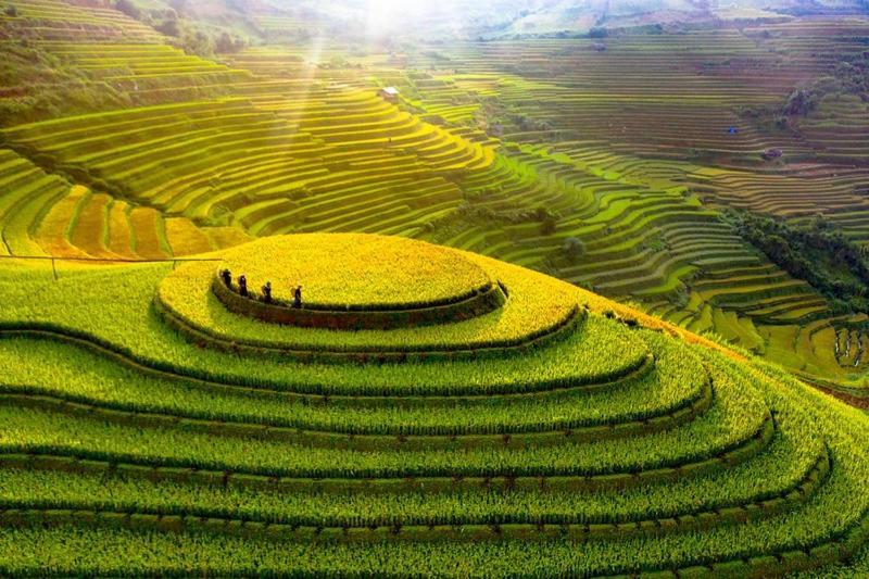 Mu Cang Chai 洪民宾馆酒店 外观 照片